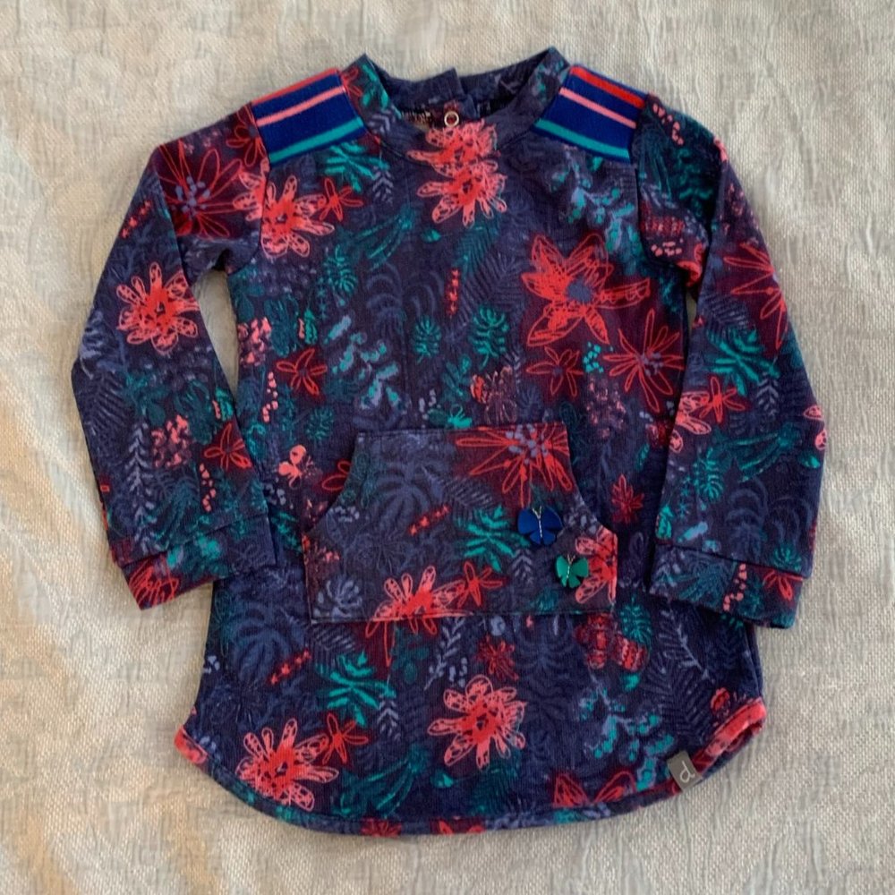 Deux Par Deux flower top